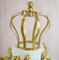 9-Inch tall Gold Metal Crown Cake Topper
